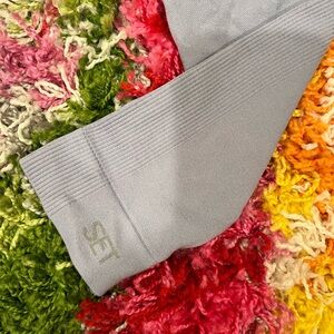 Dusty blue set active leggings!